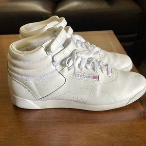 Reebok Classic High Top Leather Sneakers Sz. 9